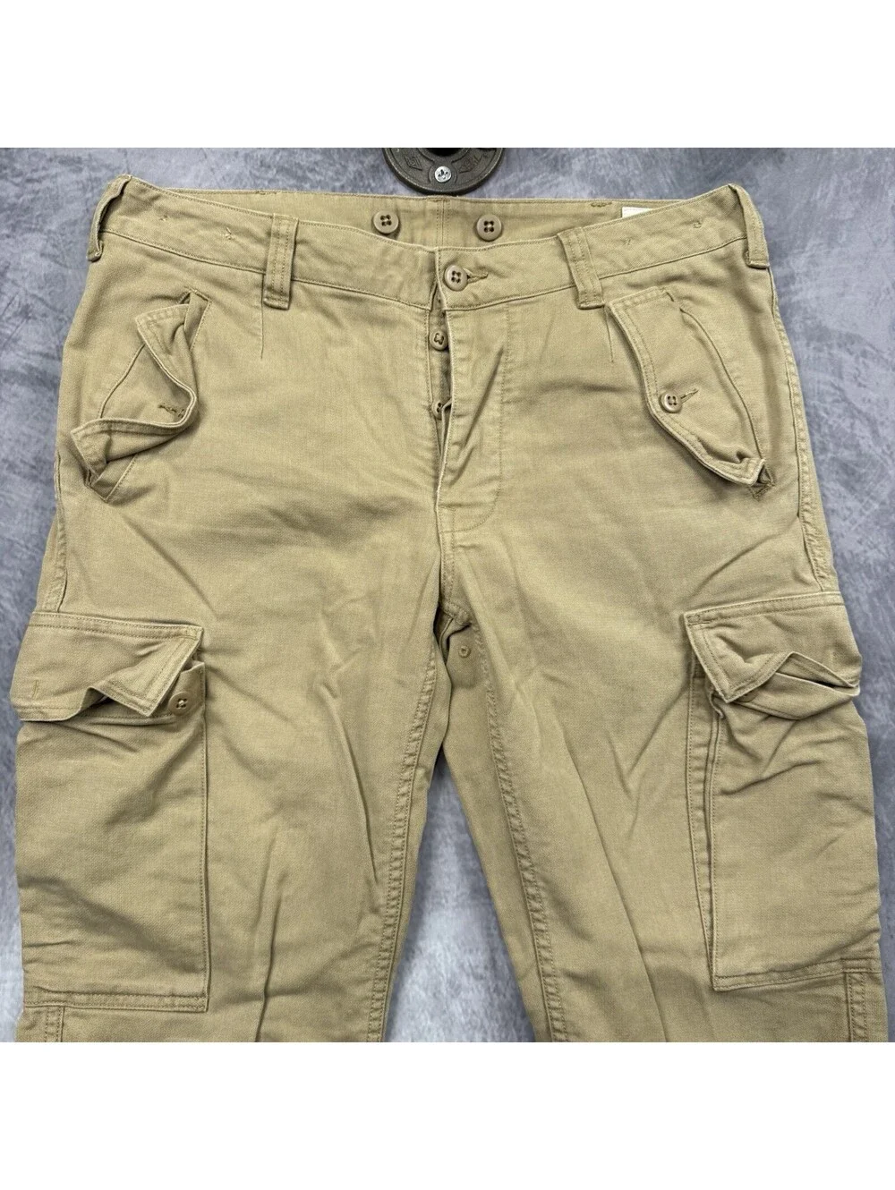 Polo Ralph Lauren Military Cargo Pants Men's 32x30(29) Utility Surplus Khaki